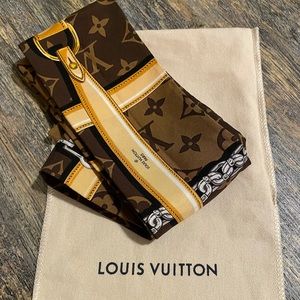 Louis Vuitton Silk Monogram Bandeau